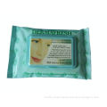 Disposable Women Makeup Remover Wet Wipes , Cleaning Remover Towelette